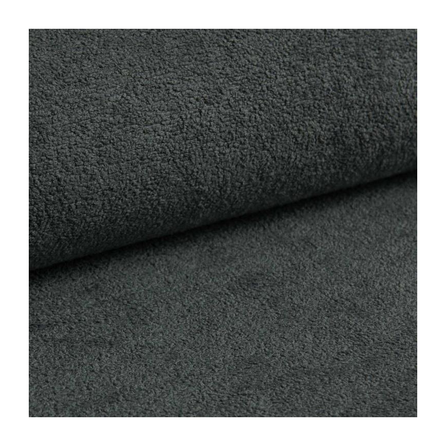Ausziehbares Ecksofa HORTA mit Stauraum, L‑Form, rechts, dunkelgrau