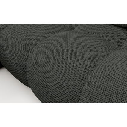Ecksofa ALMADA mit Schlaffunktion und Stauraum in L-Form, links, Anthrazit