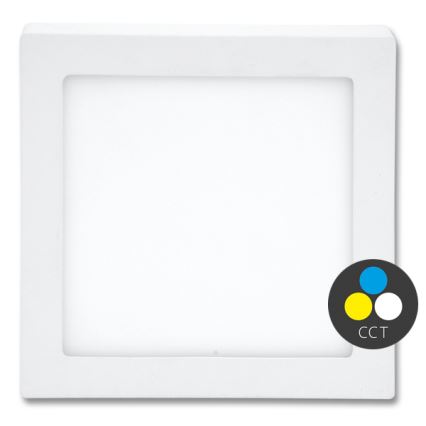 LED-Deckenleuchte RAFA LED/18W/230V 3000/4000/6000K 22x22 cm Weiß