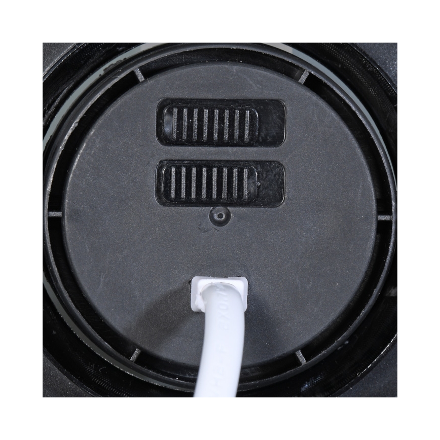 Dimmbare LED-Einbauleuchte ZITA LED/3/5/7W/230V 3000/4000/6000K d 9 cm schwarz
