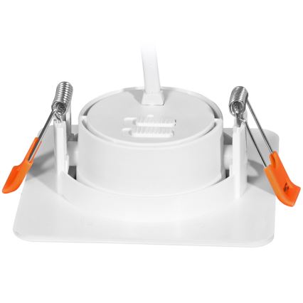 Dimmbare LED-Einbauleuchte KENT LED/3/5/7W/230V 3000/4000/6000K 9x9 cm weiß
