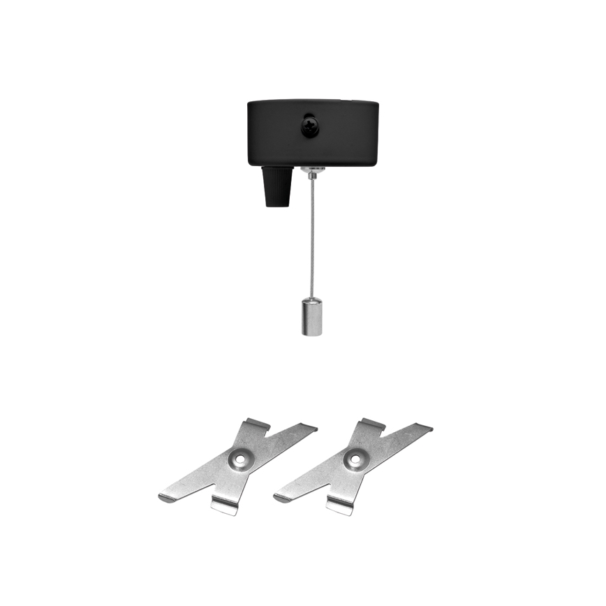 LED-Deckenleuchte DONAR LED/28W/230V 4000K 120 cm schwarz