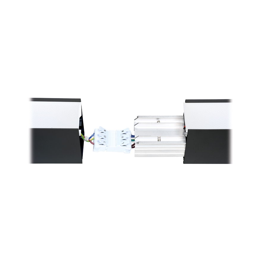 LED-Deckenleuchte DONAR LED/28W/230V 4000K 120 cm schwarz