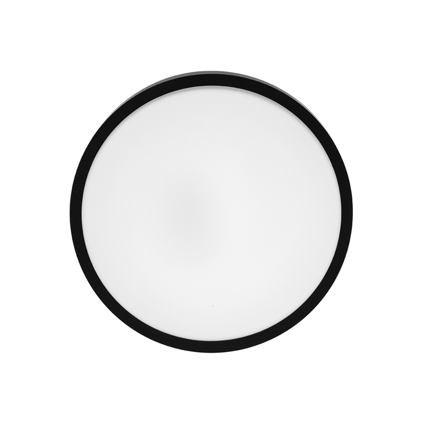 LED-Deckenleuchte für Badezimmer LIRA LED/12W/230V 4000K d 25 cm IP44 schwarz