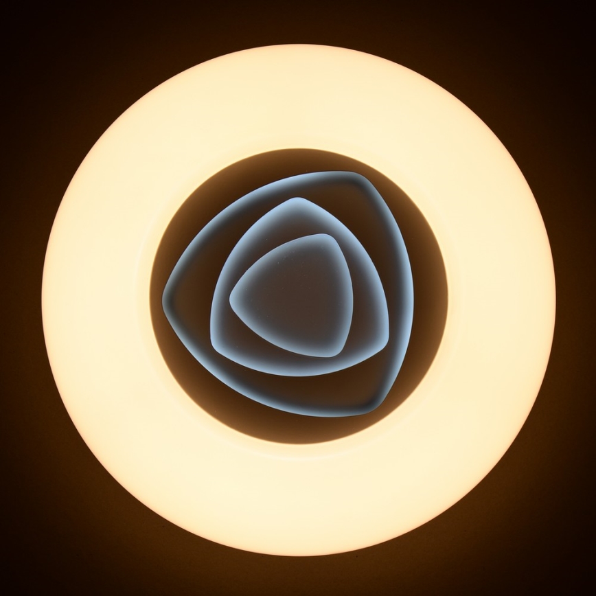 LED dimmbares Leuchtmittel DONUT LED/80W/230V 3000-6500K rund + Fernbedienung