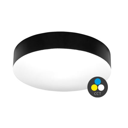 LED-Deckenleuchte für Badezimmer MAKARON LED/24W/230V 3000/4000/6000K d 30 cm IP44 schwarz
