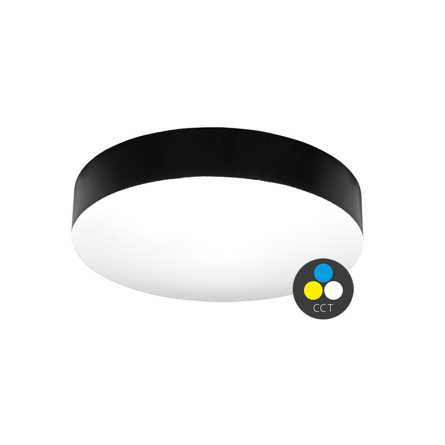 LED-Deckenleuchte für Badezimmer MAKARON LED/36W/230V 3000/4000/6000K d 40 cm IP44 schwarz
