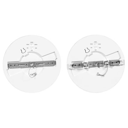 Dimmbare LED-Einbauleuchte mit Sensor LEXA LED/6/12/18W/230V 3000/4000/6000K d 22,5 cm weiß