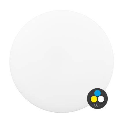 LED-Deckenleuchte für Badezimmer DISK LED/24W/230V 3000/4000/6500K d 38 cm IP44 weiß