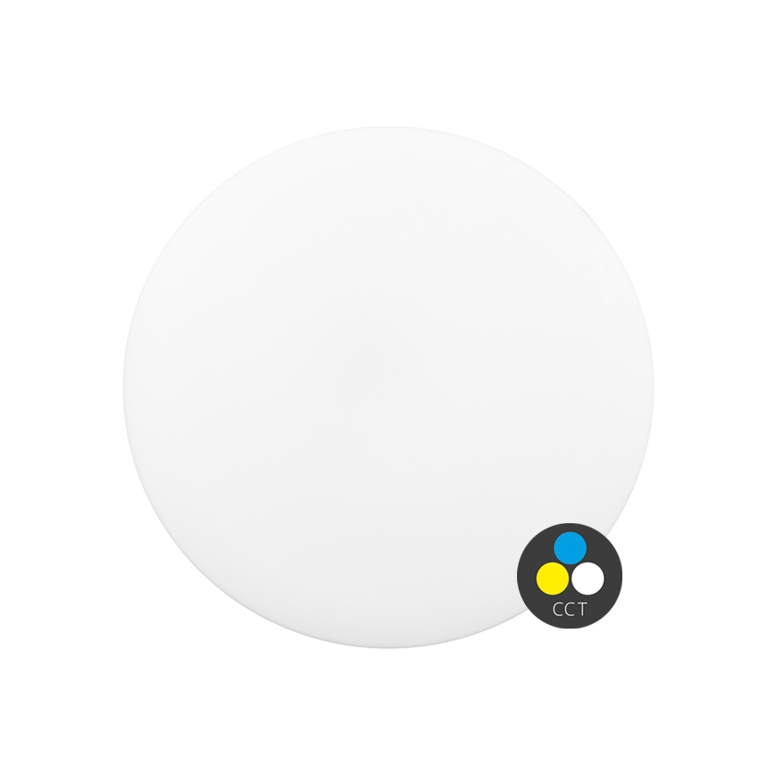 LED-Deckenleuchte für Badezimmer DISK LED/24W/230V 3000/4000/6500K d 38 cm IP44 weiß