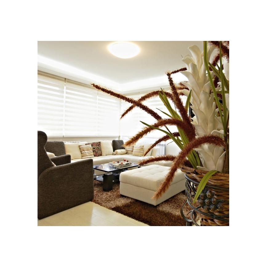 LED Dimmbare Deckenleuchte DIAMANT LED/80W/230V + Fernbedienung