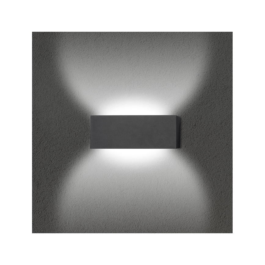 LED-Wandleuchte für Außenbereiche OSKAR LED/12W/230V 4000K IP54