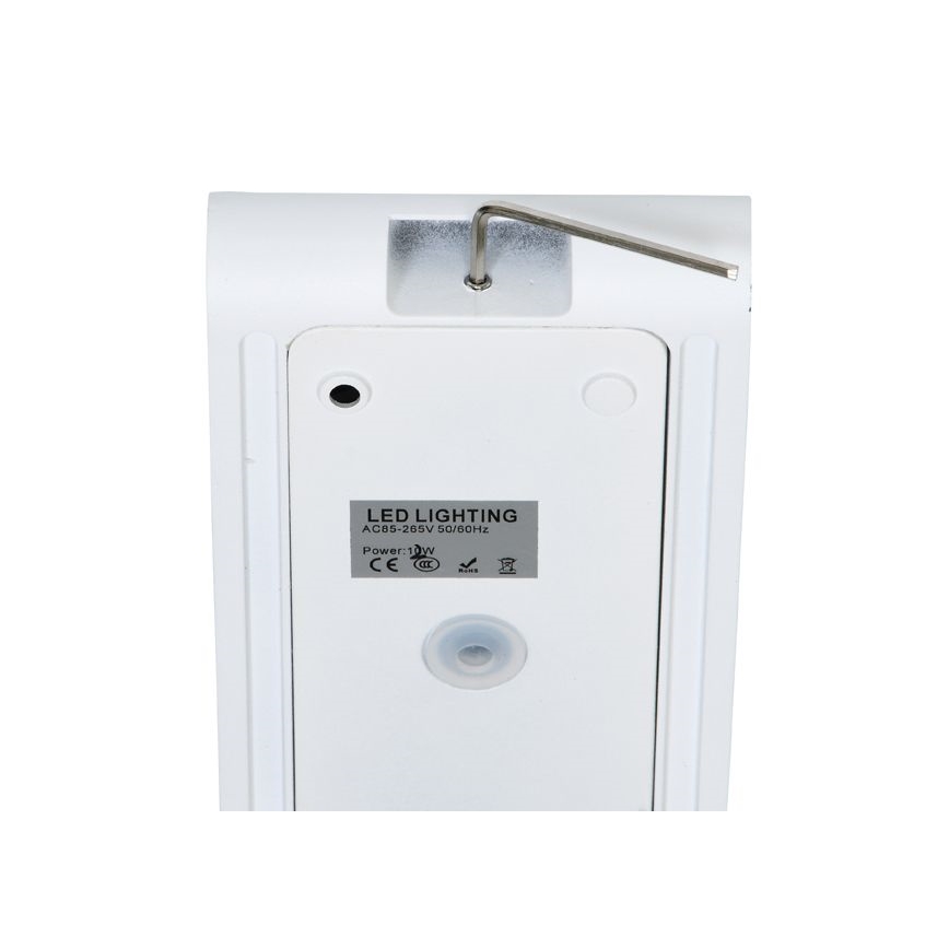 LED-Wandleuchte für Außenbereiche BRICK 2xLED/6W/230V 3000/4000/6500K IP65 weiß