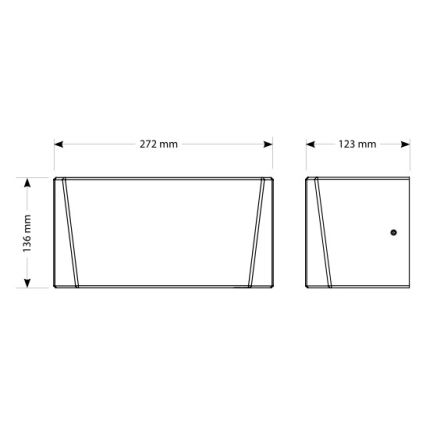 EcoStep 10307 - Händetrockner R4.1 720W/230V weiß
