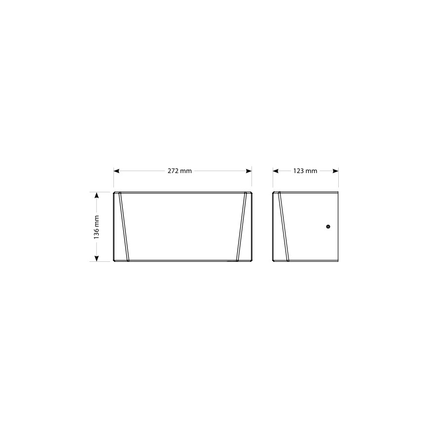 EcoStep 10307 - Händetrockner R4.1 720W/230V weiß