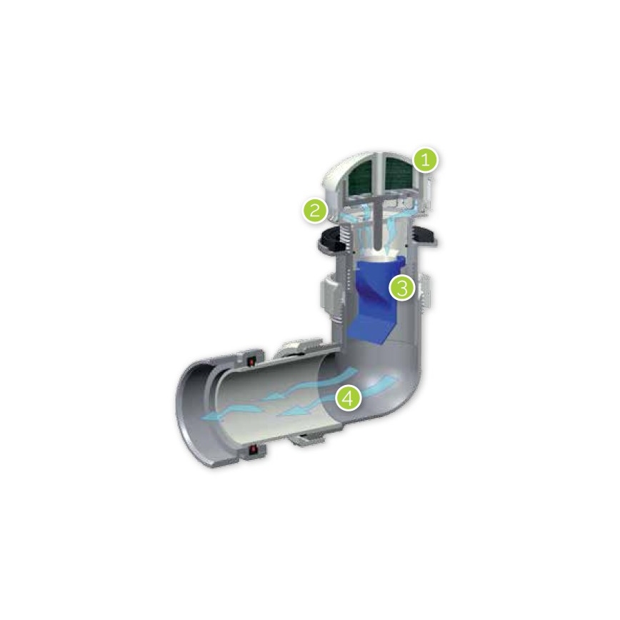 EcoStep 30032 - Ersatzventil für wasserloses Urinal P1