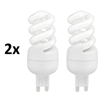 EGLO 10037 - SET 2x Spirale Sparlampe G9/9W