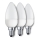 Eglo 10697 - SET 3x LED Glühbirne E14/4W/230V 320lm Kerze