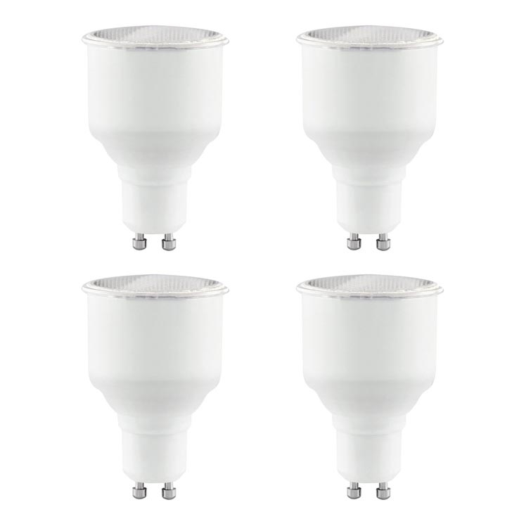 Eglo 10969 - Set 4x Energiesparlampe GU10/9W/230V