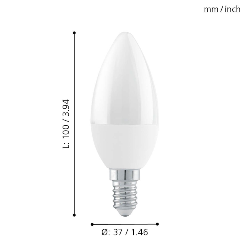 LED Dimmbare Glühbirne E14/6W/230V - STEPDIMMING - Eglo