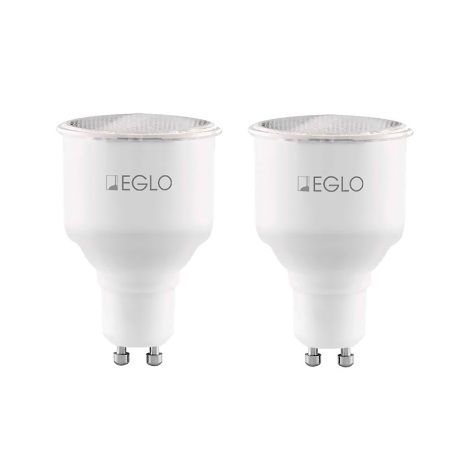 Eglo 12109 - Set 2x Energiesparlampe GU10/11W/230V