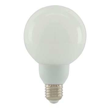 EGLO 12159 - Energiesparlampe GLOBE 1xE27/15W weiss