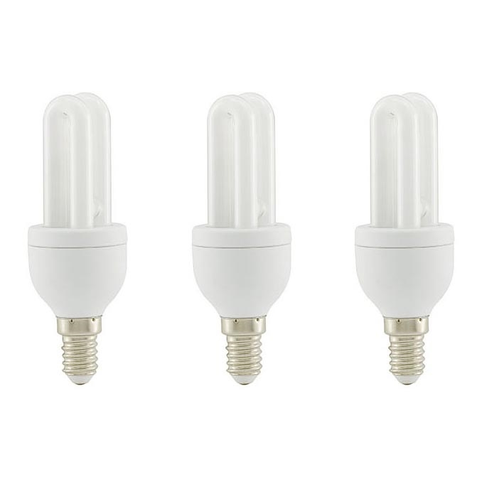 Eglo 12465 - Set 3 Stück Energiesparlampe E14/5W/230