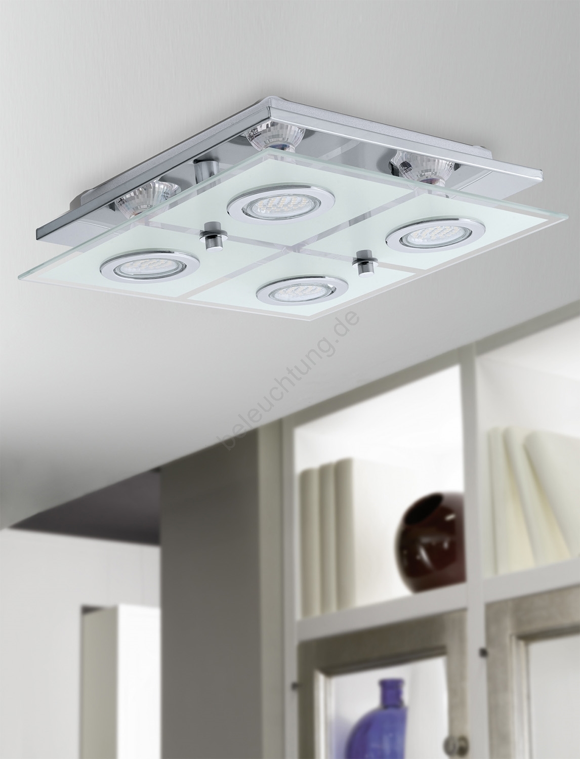 EGLO 13549 - Deckenleuchte CABO 4xGU10 LED/3W | Beleuchtung.de