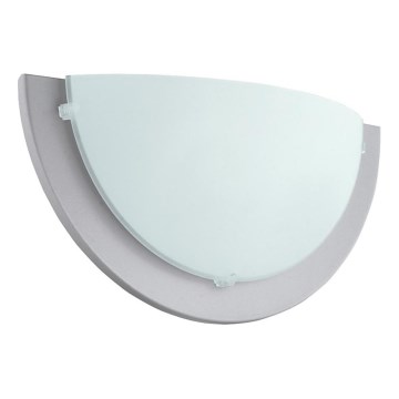 Eglo 181327 - Wandleuchte ICEBERG 1xE27/60W/230V silberfarben