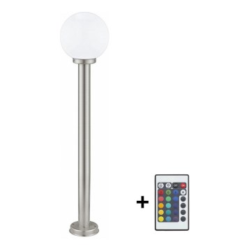 Eglo 18636 - LED RGB Dimmbare Außenlampe NISIA 1xE27/6W/230V IP44