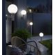 Eglo 18636 - LED RGB Dimmbare Außenlampe NISIA 1xE27/6W/230V IP44