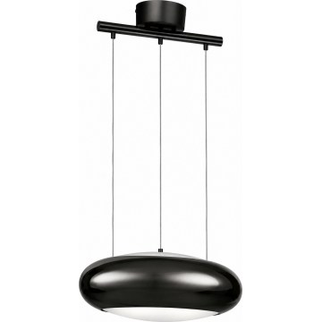 Eglo 18912 - Pendelleuchte an Kabel CARSICO 1xE27/60W/230V schwarz-chrom