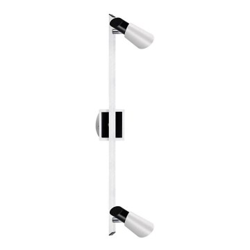 EGLO 22041 - Rampenlicht SKIP BLACK 2xGU10/50W
