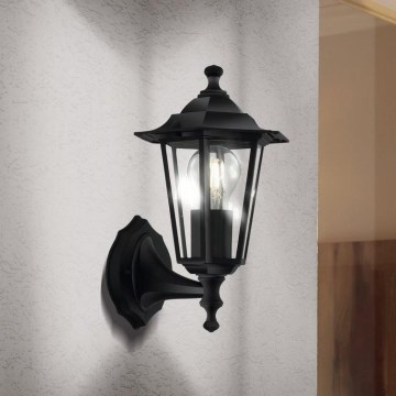 Außenwandleuchte Wandlampe eckig silber Wandleuchte 1xR7s Aussenwandlampe IP54
