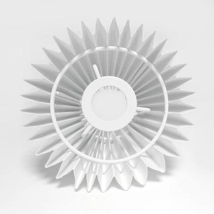 Eglo 22702 - Lampenschirm gefaltet weiß E14 D.14 cm