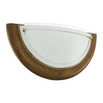 Eglo 22732 - Wandbeleuchtung UFO 1 1xE27/60W/230V braun