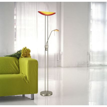 EGLO 27722 - Stmívatelná stojací lampa BAYA 1xR7s/230W+1xG9/33W