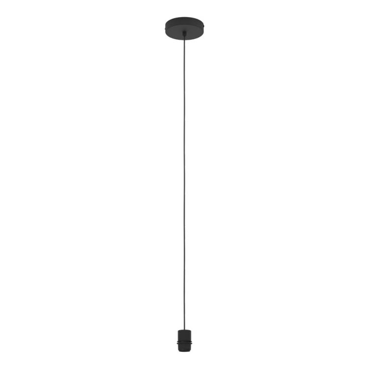 Eglo 300169 - Netzkabel CURITIBA 1xE27/40W/230V schwarz