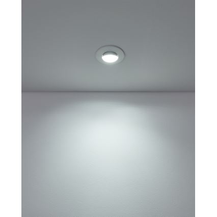 Eglo - SET 5x LED Einbauleuchte LED/4,9W/230V 2700/4000/6500K Ø 9 cm weiß