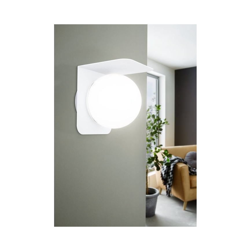 Eglo 31052 - Dimmbare LED-RGBW-Außenleuchte CORRIENTES 1xE27/9W/230V IP44 weiß