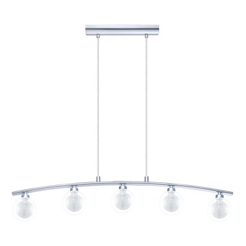 Eglo 31424 - Hängeleuchte ROSARNO 5xG9/33W/230V
