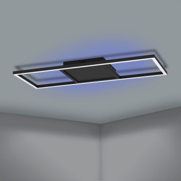Eglo 31431 - Dimmbare LED-RGBW-Deckenleuchte CALAGRANO-Z LED/21W/230V 3000-6500K schwarz