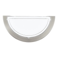 Eglo 31437 - Wandleuchte 1xE27/60W/230V mattchrom