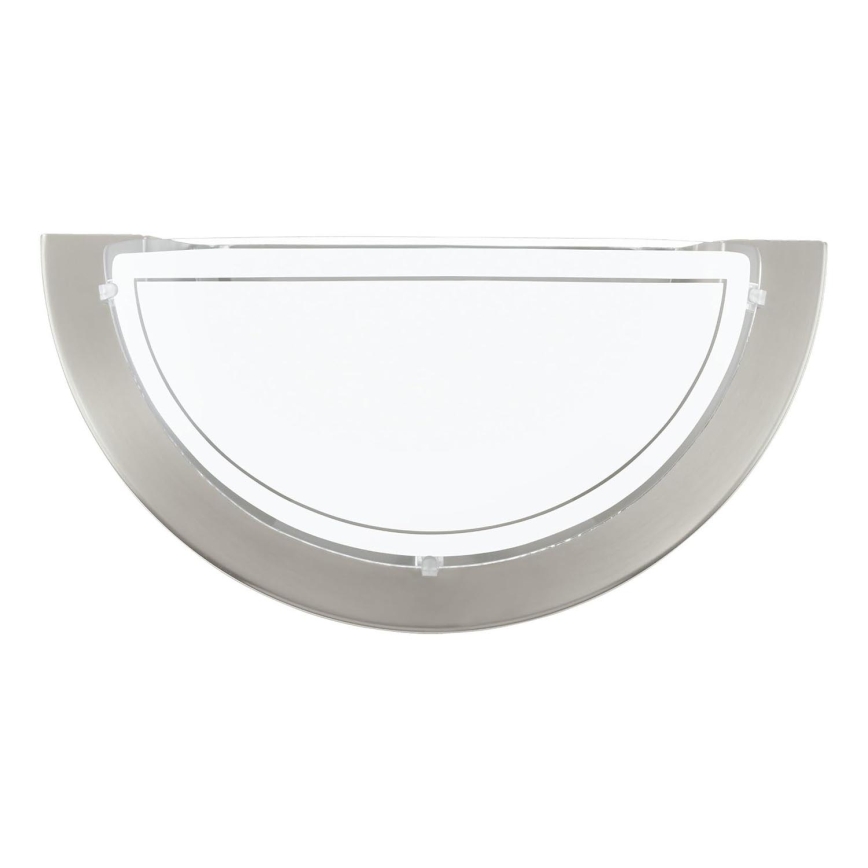 Eglo 31437 - Wandleuchte 1xE27/60W/230V mattchrom