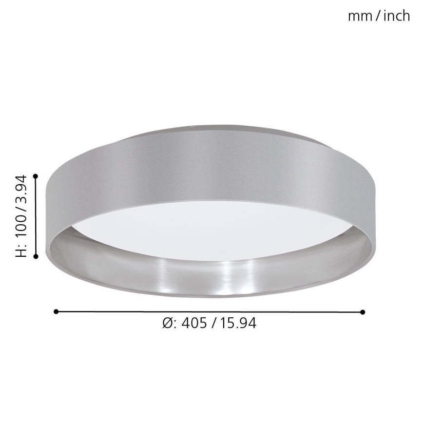 Eglo 31623 - LED-Deckenleuchte MASERLO 1xLED/16W/230V