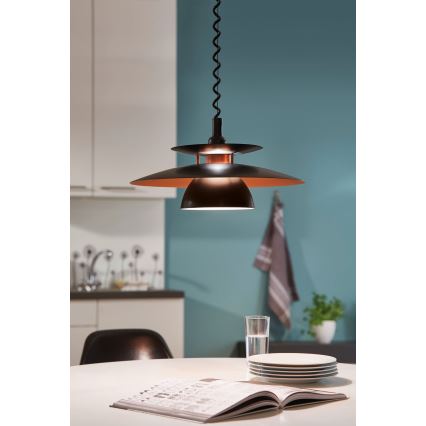 Eglo - Einziehbarer Kronleuchter 1xE27/60W/230V