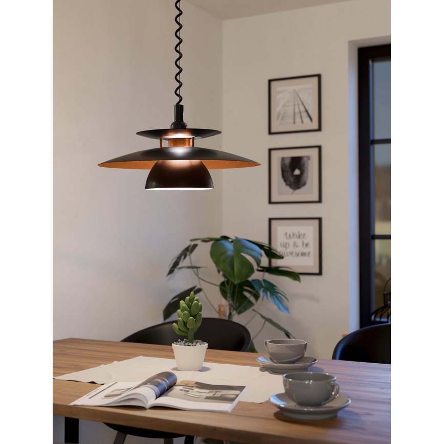 Eglo - Einziehbarer Kronleuchter 1xE27/60W/230V