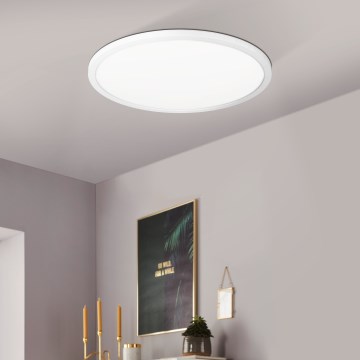 Eglo 31699 - Dimmbare LED-RGBW-Deckenleuchte ROVITO-Z LED/16,5W/230V 2700-6500K weiß