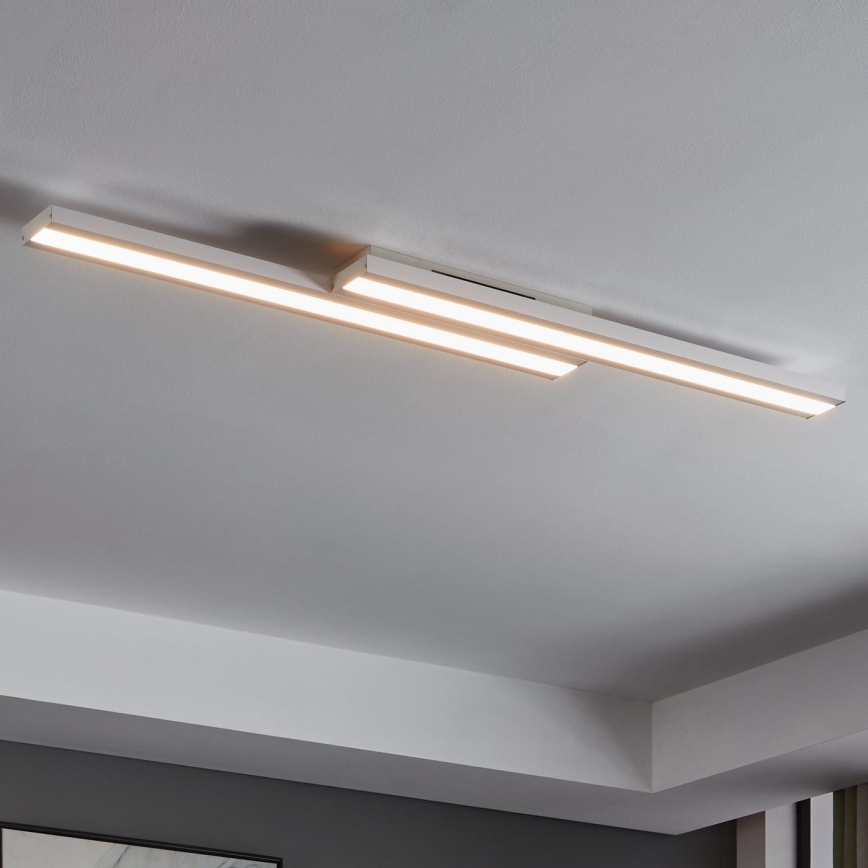 Eglo 31713 - Dimmbare LED-RGBW-Deckenleuchte SALITERAS-Z LED/20,4W/230V 2700-6500K weiß