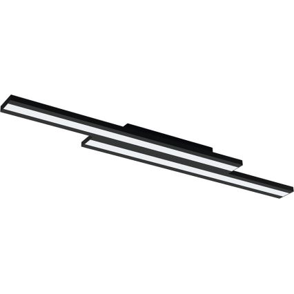 Eglo 31715 - Dimmbare LED-RGBW-Deckenleuchte SALITERAS-Z LED/20,4W/230V 2700-6500K schwarz